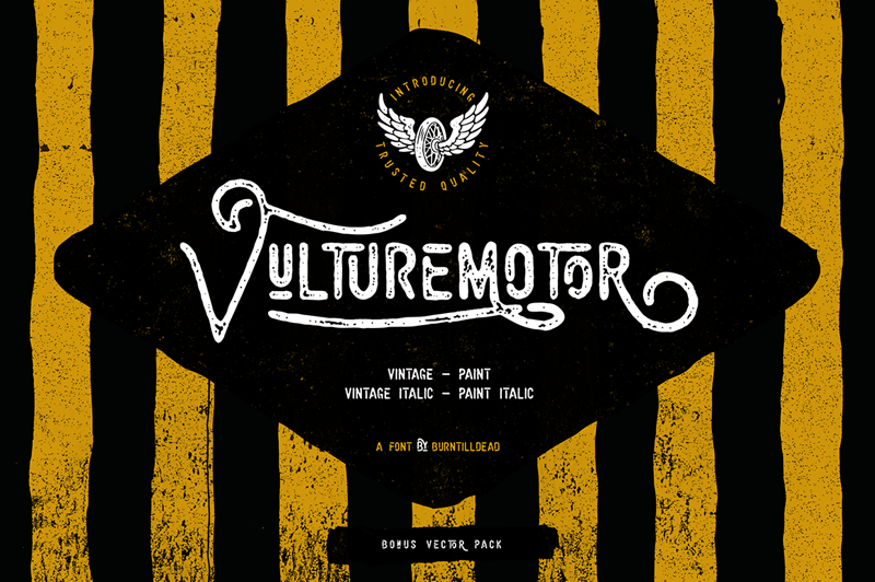 Vulturemotor Font