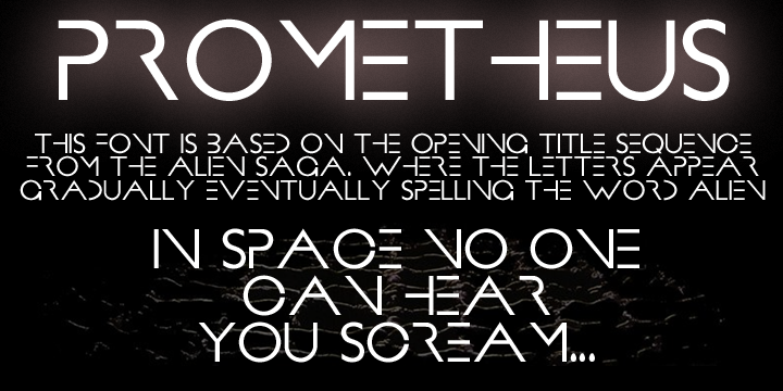 Prometheus Font