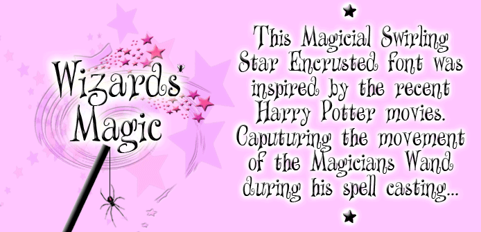 Wizards Magic Font