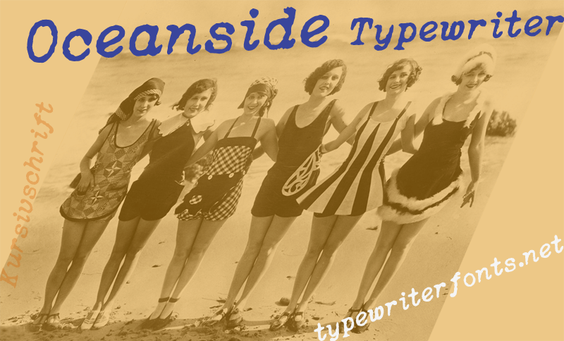 Oceanside Typewriter Font