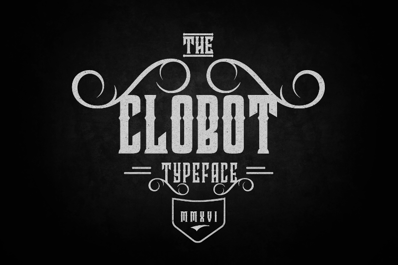 Clobot Font
