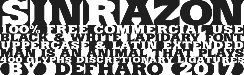 Sin Razon Font