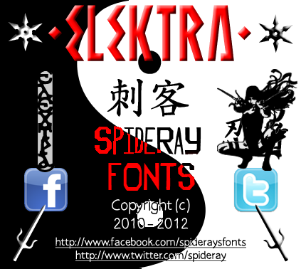 Elektra Assassin Font