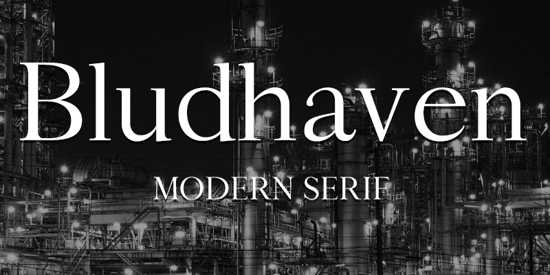 Bludhaven Font
