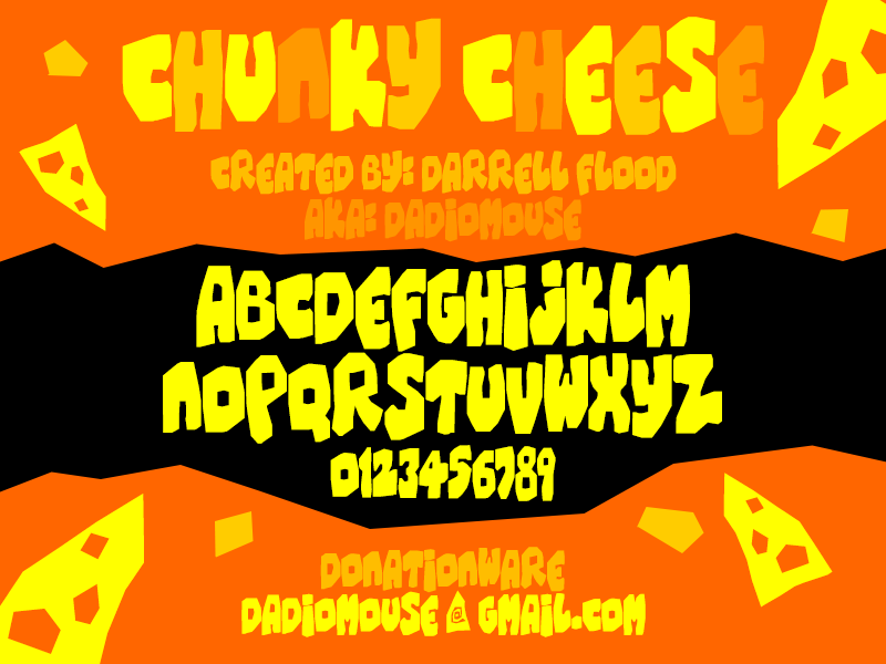 Chunky Cheese Font
