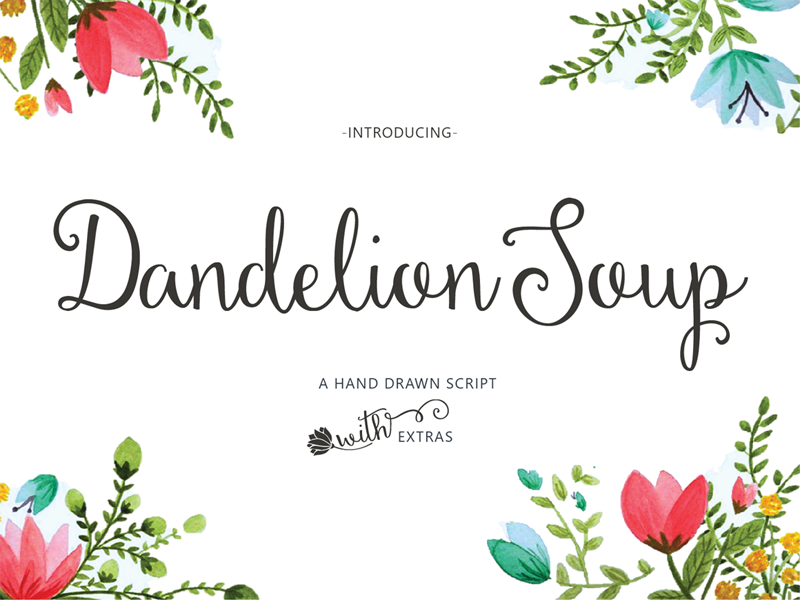 Dandelion Soup Font