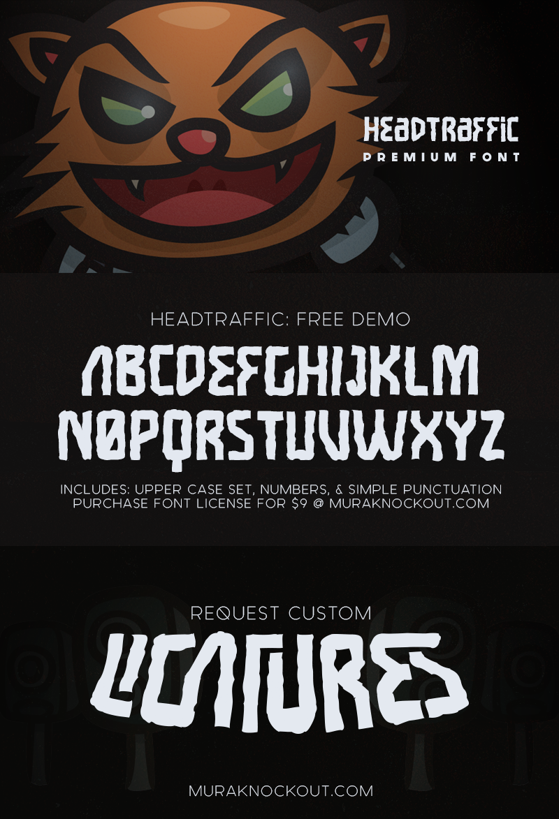 Headtraffic Font