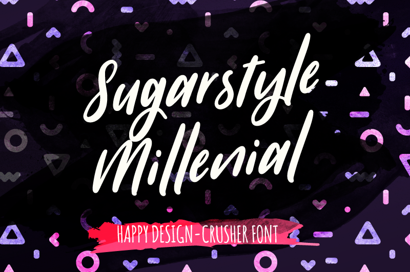 Sugarstyle Millenial Font