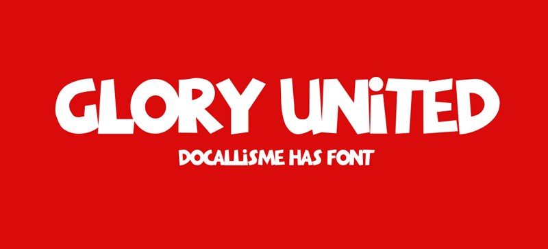 Glory United Font