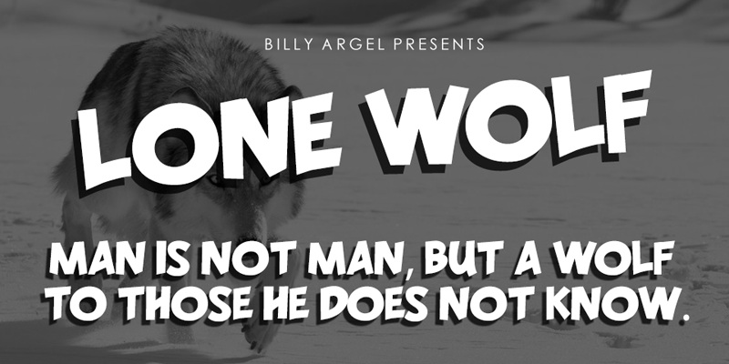 Lone Wolf Font