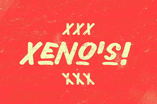 Xeno's! Font