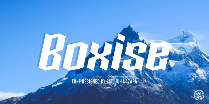 Boxise Font