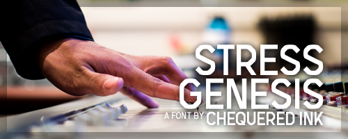 Stress Genesis Font