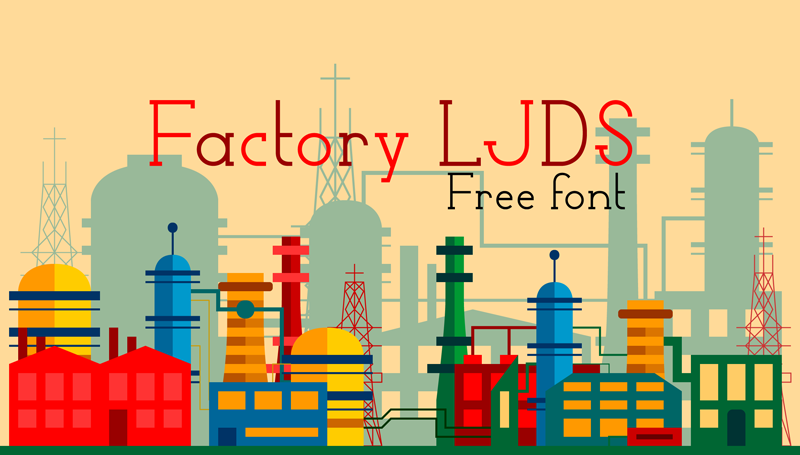 Factory LJDS Font