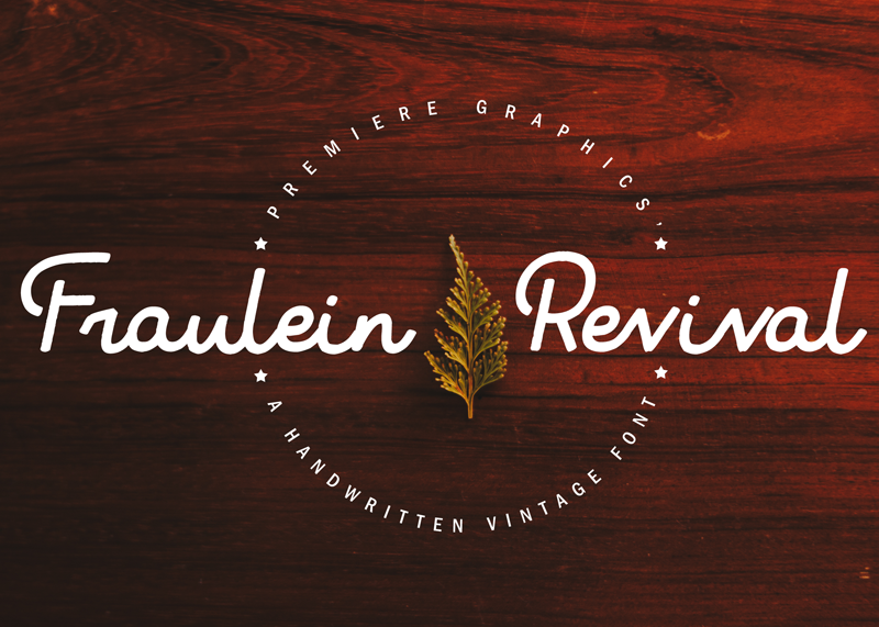 Fraulein Revival Font
