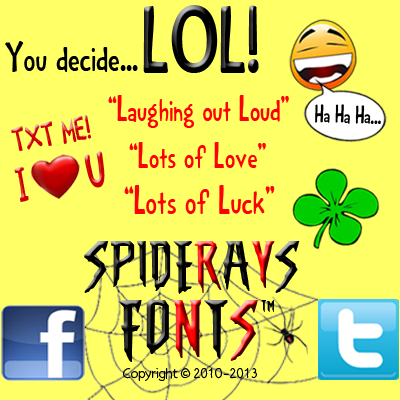 LOL! Font