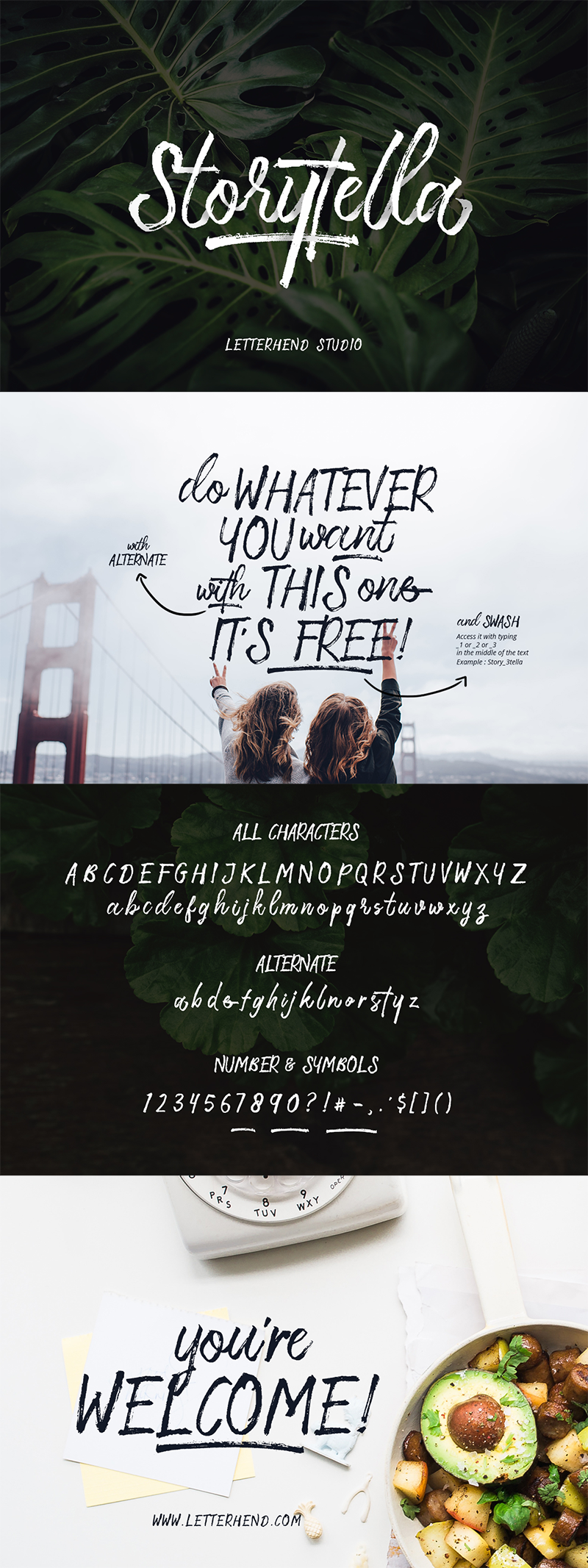 Storytella Font