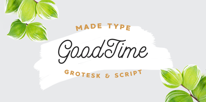 MADE GoodTime Script Font