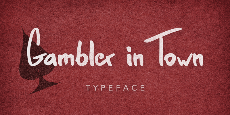 Gambler in Town Font