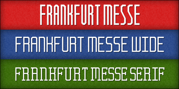 Frankfurt Messe Font