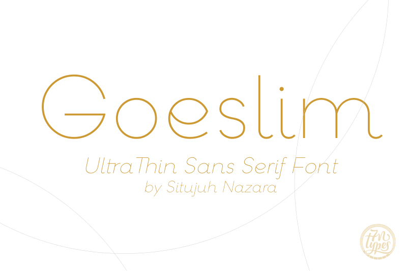 Goeslim Font