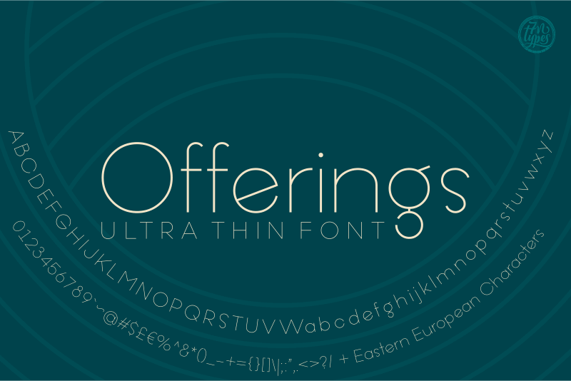Offerings Font
