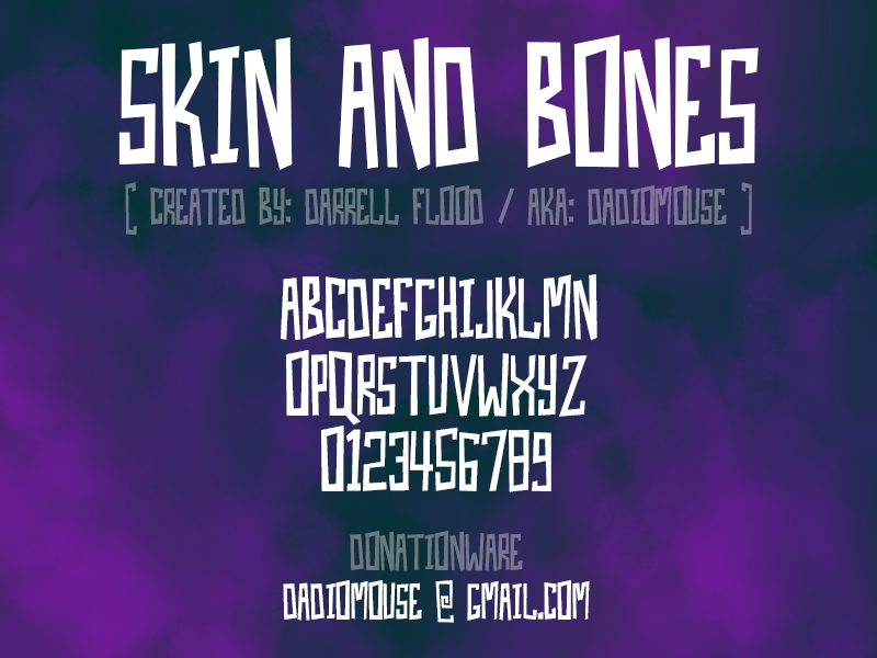 Skin And Bones Font