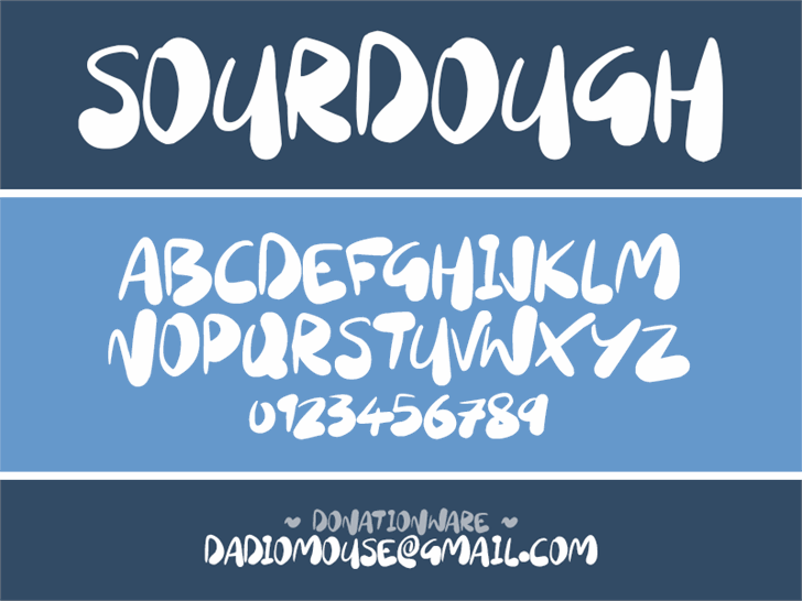 Sourdough Font