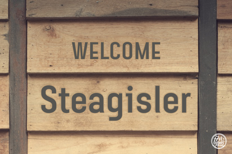 Steagisler Font