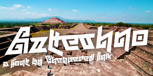 Aztechno Font