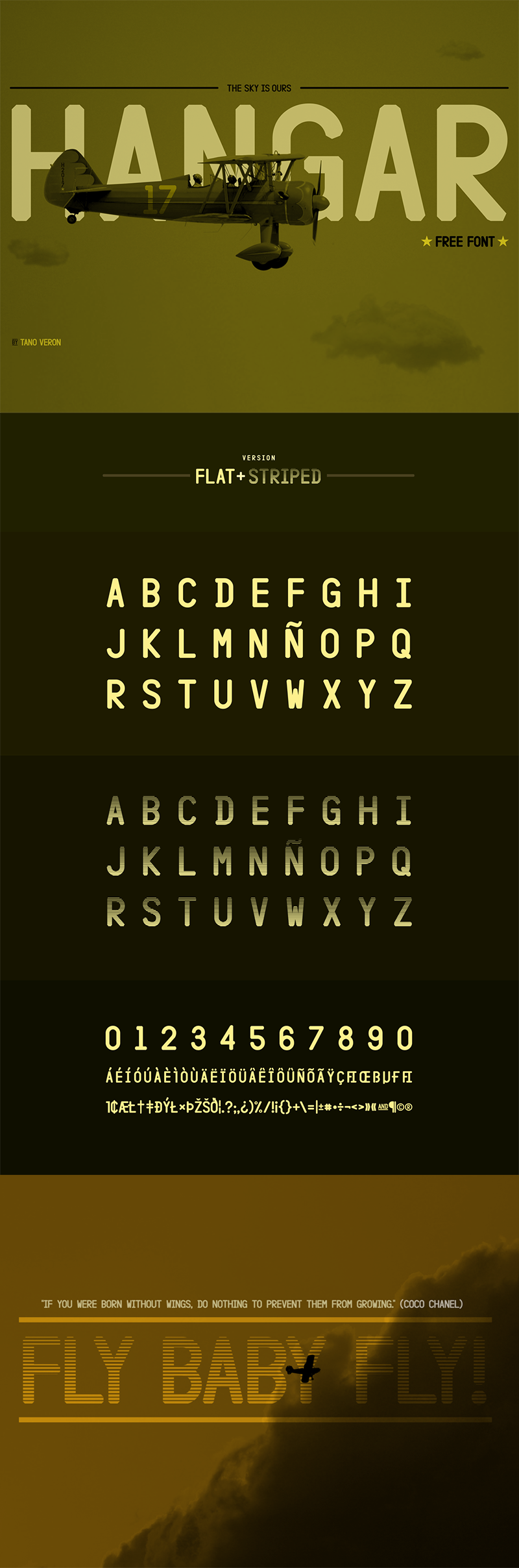 Hangar Font