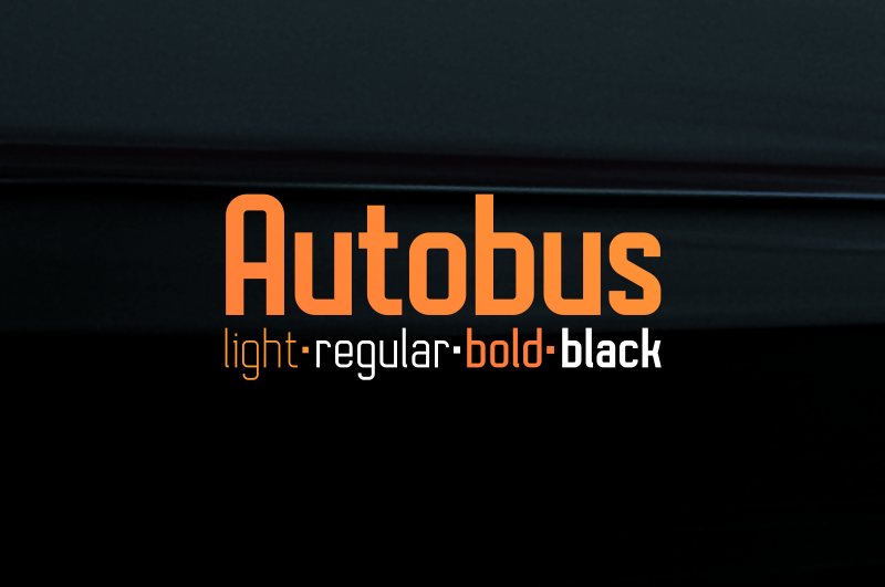 Autobus Font