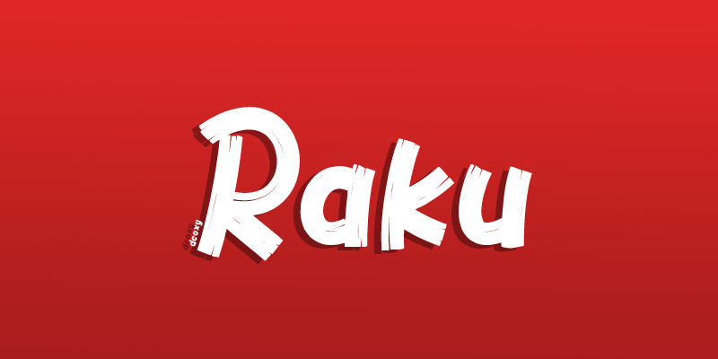 Raku Font