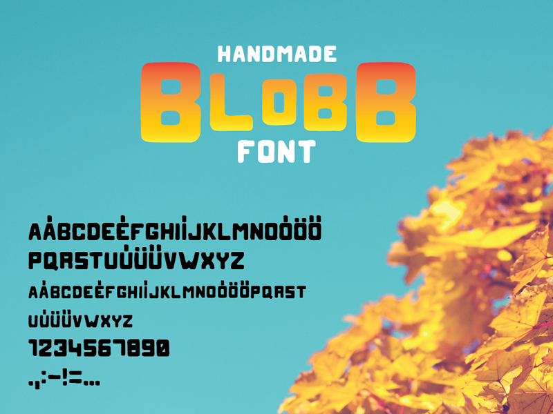 Blobb Font