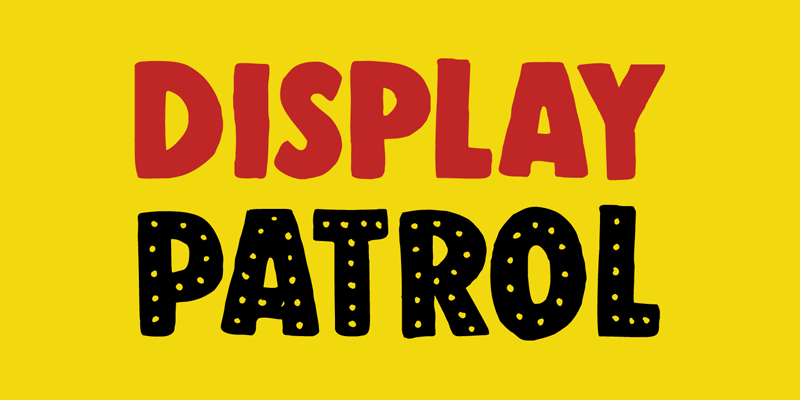 DK Display Patrol Font