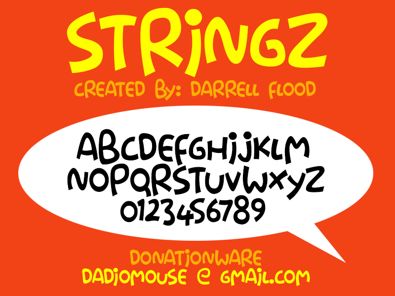 Stringz Font
