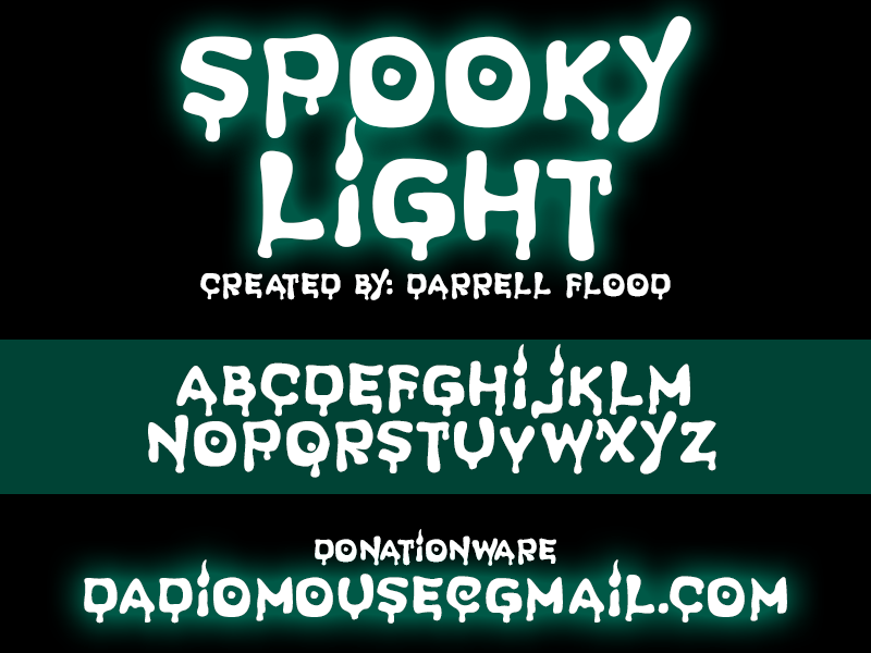Spooky Light Font