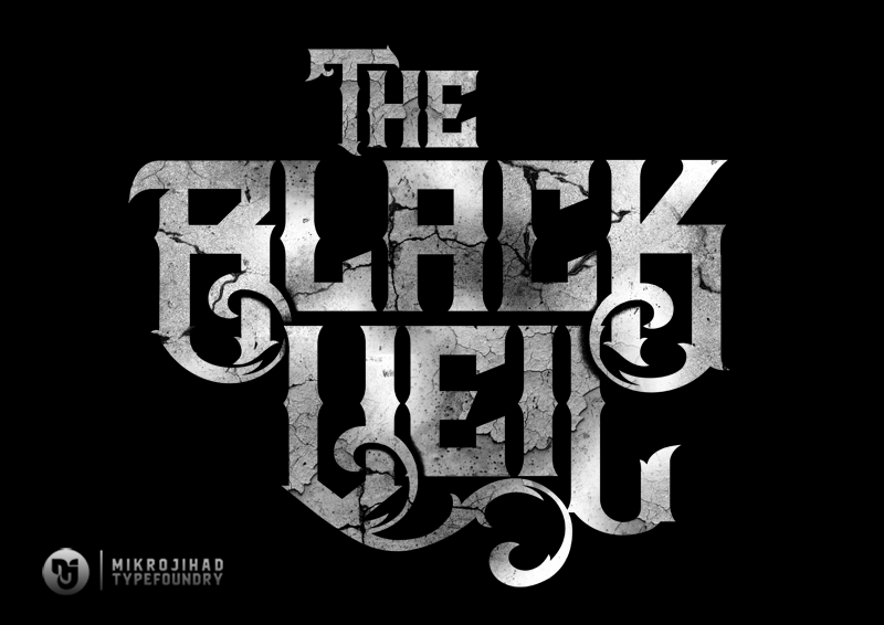 The Black Veil Font