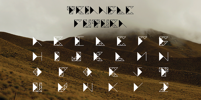 Triangle Futura Font