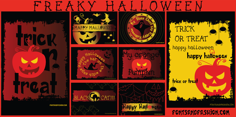 Freaky Halloween Font