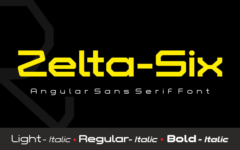 Zelta-Six Font