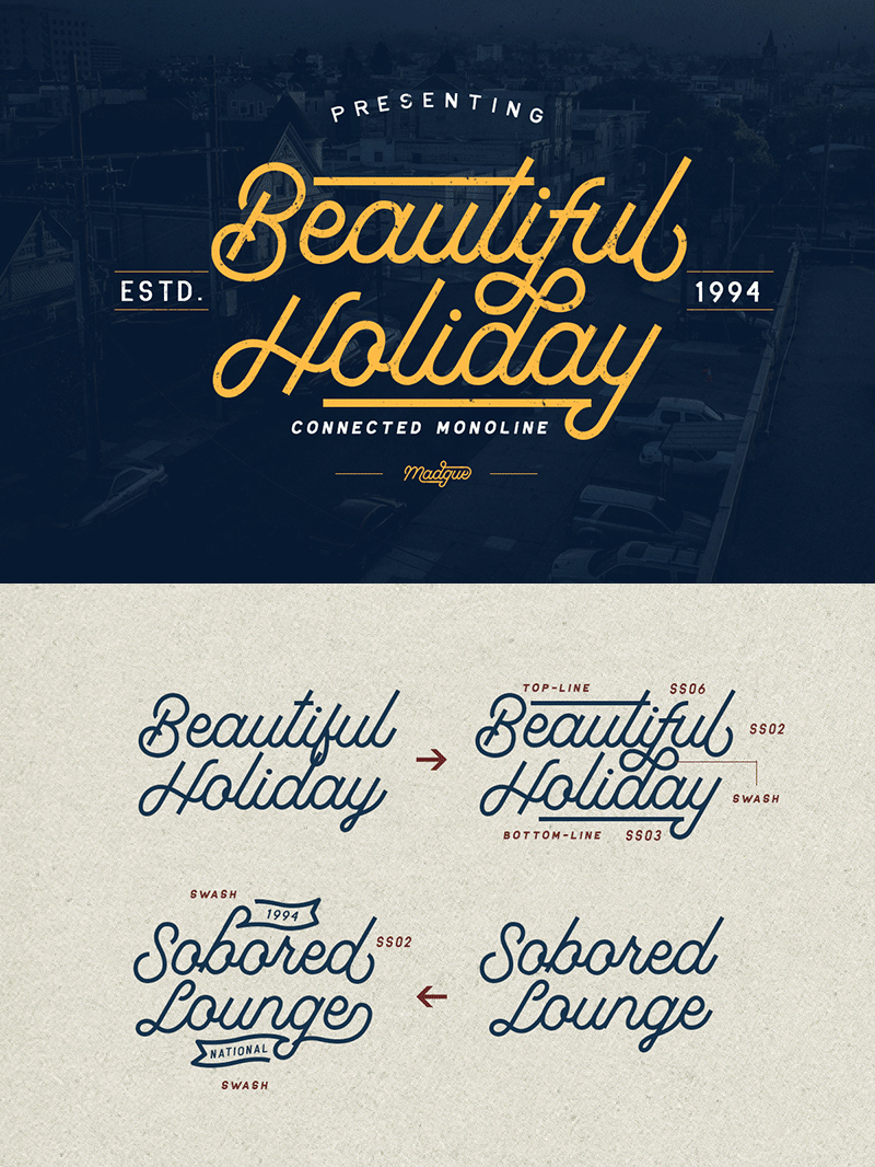 Beautiful Holiday Font