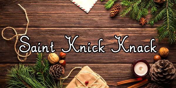 Saint Knick Knack Font