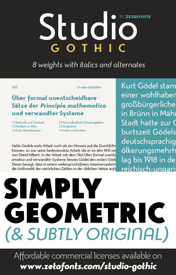 Studio Gothic Font