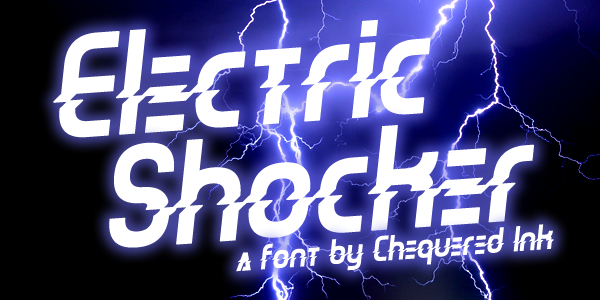 Electric Shocker Font