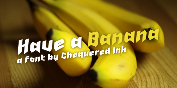 Have a Banana Font