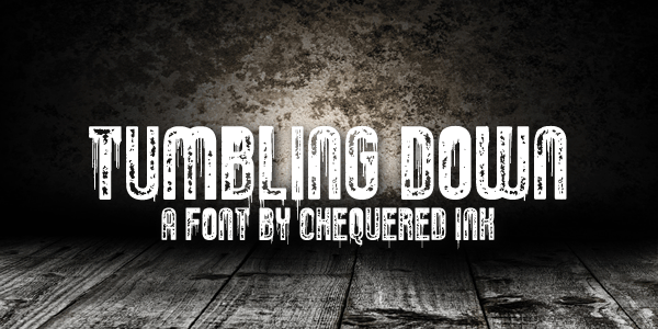 Tumbling Down Font