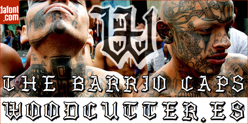 The Barrio Caps Font