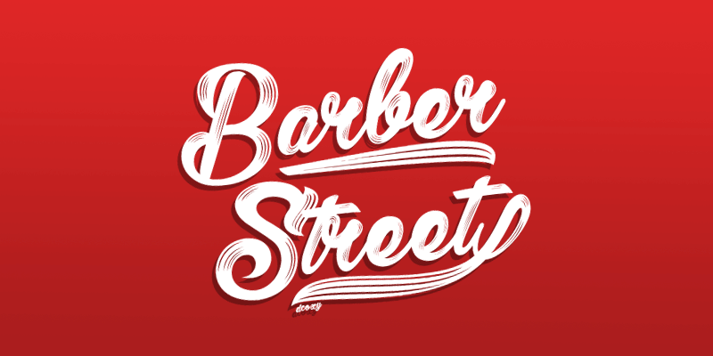 Barber Street Font