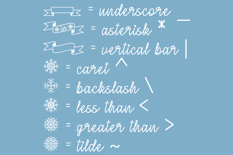 Winter in January Font